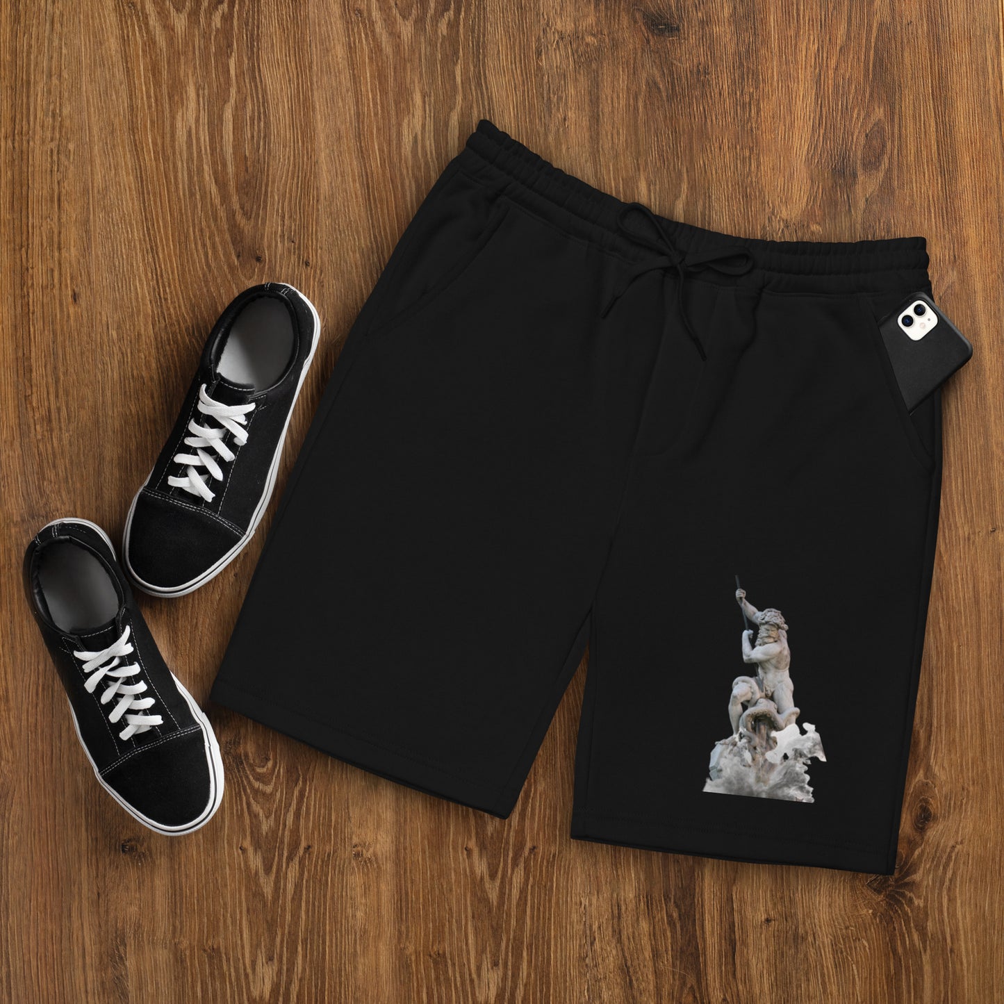 Men's fleece shorts